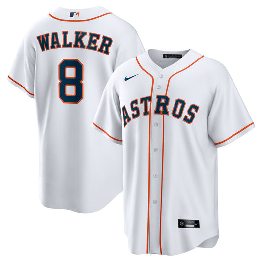 Houston Astros Christian Walker Nike White Home Replica Jersey