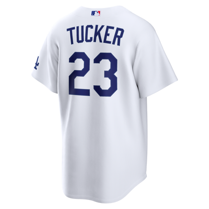 Los Angeles Dodgers Kyle Tucker Nike White Home Stadium Jersey