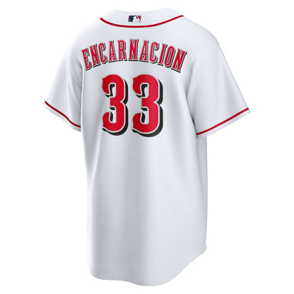 Cincinnati Reds Christian Encarnacion-Strand Nike White Home Replica Jersey
