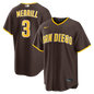 San Diego Padres Jackson Merrill Nike Sand Alternate Replica Jersey