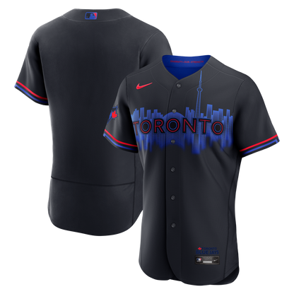 Toronto Blue Jays Nike Navy City Connect Authentic Jersey