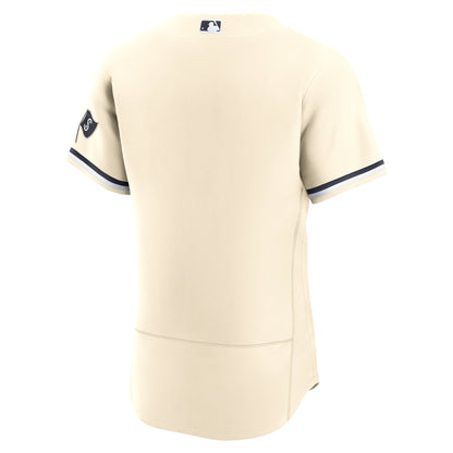 Minnesota Twins Nike Cream Alternate Authentic Jersey