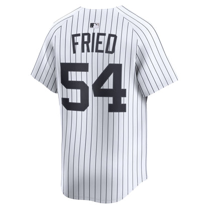 New York Yankees Max Fried Nike Gray Road Limited Player Jersey