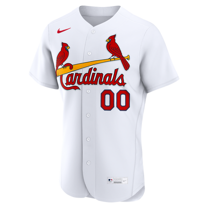 St. Louis Cardinals Nike White Home Authentic Custom Jersey