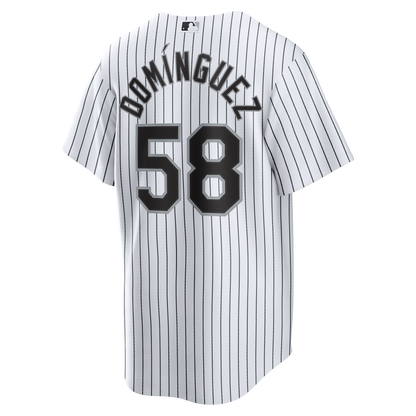 Chicago White Sox Seranthony Domínguez Nike White Home Replica Jersey