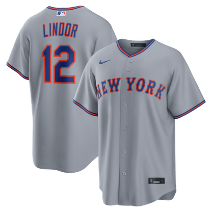 New York Mets Francisco Lindor Nike Royal Alternate Replica Jersey