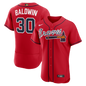 Atlanta Braves Drake Baldwin Nike White MLB Awards Authentic Jersey