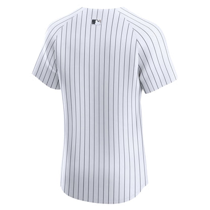 New York Yankees Nike White Home Elite Jersey