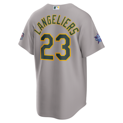 2026 All-Star Game Athletics Shea Langeliers Nike Gray Replica Jersey