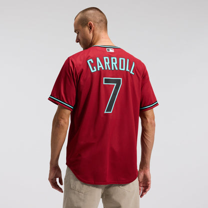 Arizona Diamondbacks Corbin Carroll Nike Gray Road Replica Jersey