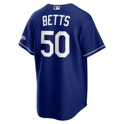 Los Angeles Dodgers Mookie Betts Nike Royal Alternate Stadium Jersey