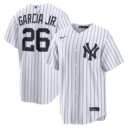New York Yankees Luis García Jr. Nike White Home Replica Jersey