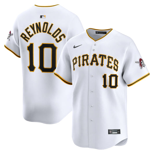 Pittsburgh Pirates Bryan Reynolds Nike White Home Limited Player Jersey