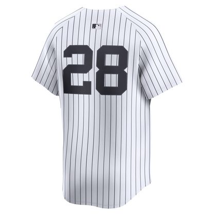 New York Yankees Austin Wells Nike White Home Limited Player Jersey