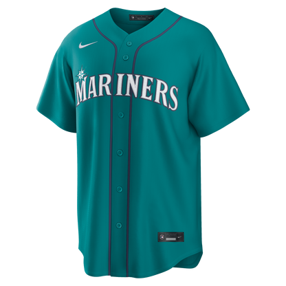 Seattle Mariners Cal Raleigh Nike Teal Alternate Replica Jersey