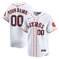 Houston Astros Nike White Home Limited Custom Jersey