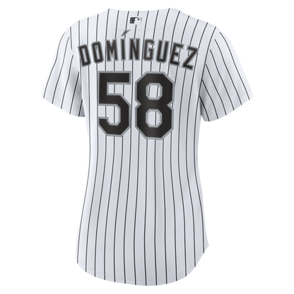 Women's Chicago White Sox Seranthony Domínguez Nike White Home Replica Jersey