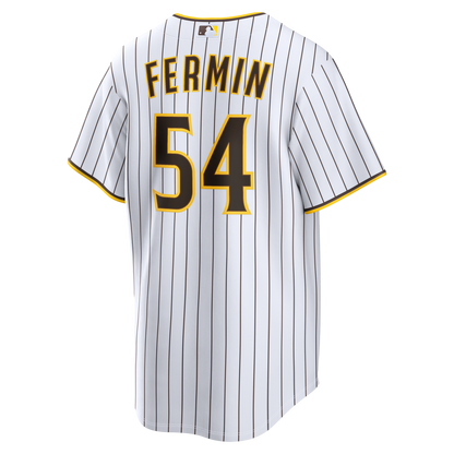 San Diego Padres Freddy Fermin Nike White Home Replica Jersey