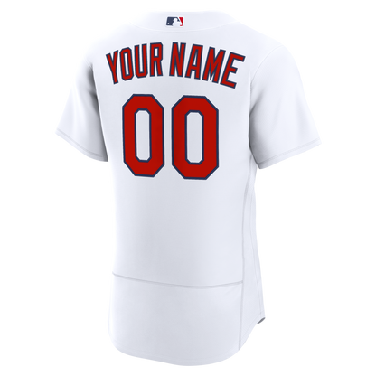 St. Louis Cardinals Nike White Home Authentic Custom Jersey