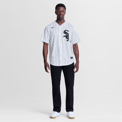 Chicago White Sox Huascar Brazoban Nike White Home Replica Jersey