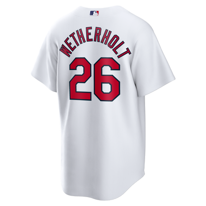 St. Louis Cardinals JJ Wetherholt Nike White Home Replica Jersey