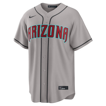 Arizona Diamondbacks Corbin Carroll Nike Gray Road Replica Jersey