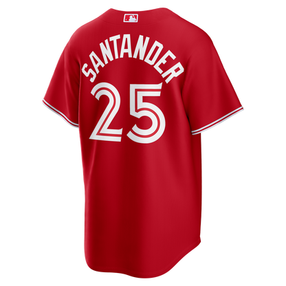 Toronto Blue Jays Anthony Santander Nike Red Canada Day Replica Jersey