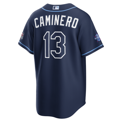 2026 All-Star Game Tampa Bay Rays Junior Caminero Nike Navy Replica Jersey
