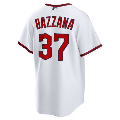 Cleveland Guardians Travis Bazzana Nike White Home Replica Jersey