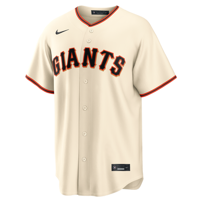 San Francisco Giants Bryce Eldridge Nike Cream Home Replica Jersey