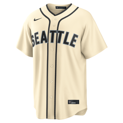 Seattle Mariners Cal Raleigh Nike Teal Alternate Replica Jersey