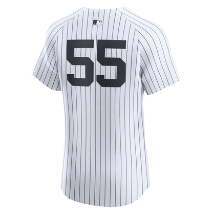 New York Yankees Carlos Rodon Nike White Home Elite Player Jersey