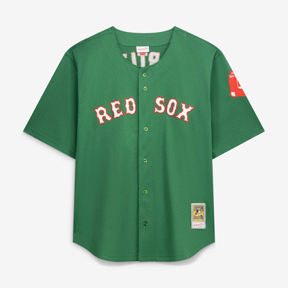 Boston Red Sox David Ortiz Mitchell & Ness Red Big & Tall Cooperstown Mesh Batting Practice Jersey