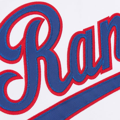 Texas Rangers Nolan Ryan Mitchell & Ness White 1993 Cooperstown Collection Authentic Jersey