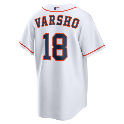 Houston Astros Daulton Varsho Nike White Home Replica Jersey