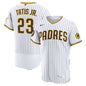 San Diego Padres Fernando Tatis Jr. Nike Sand Alternate Authentic Sponsor Patch Jersey