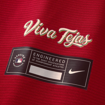 Texas Rangers Nathan Eovaldi Nike Red 2026 City Connect Stadium Jersey
