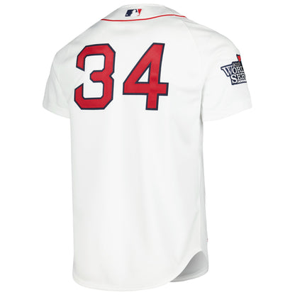 Boston Red Sox David Ortiz Mitchell & Ness White Cooperstown Collection Authentic Jersey