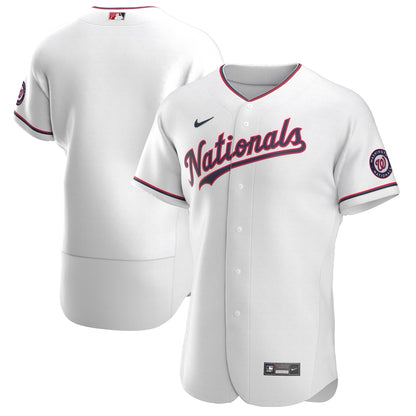 Washington Nationals Nike White Alternate Authentic Team Jersey