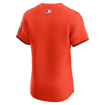 Baltimore Orioles Nike Orange Alternate Vapor Premier Elite Patch Jersey