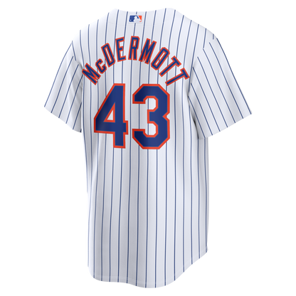 New York Mets Chayce McDermott Nike White Home Replica Jersey