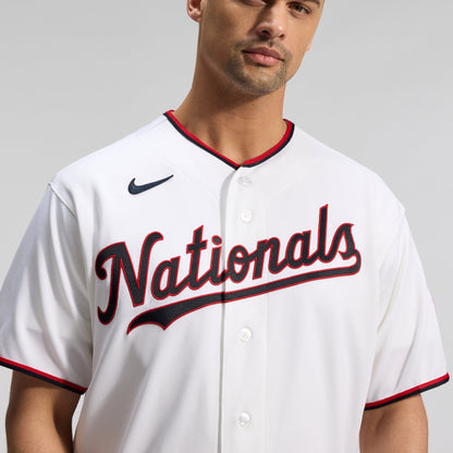 Washington Nationals Nike White Home Authentic Jersey