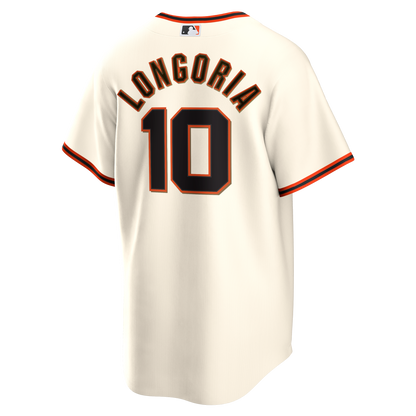 San Francisco Giants Evan Longoria Nike Cream Home Retired Player Replica Jersey