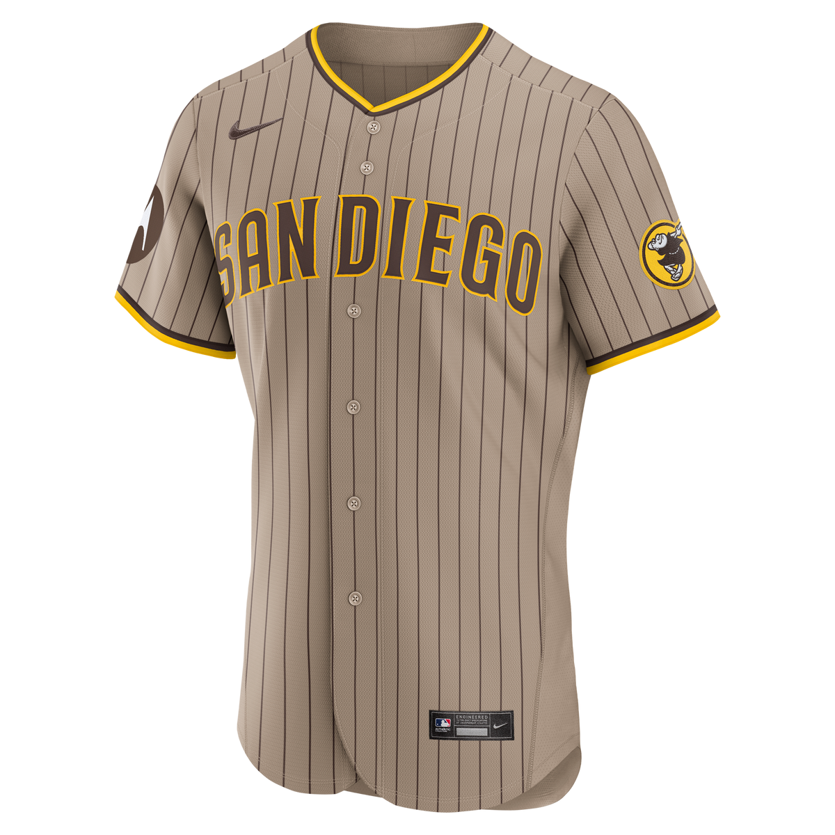 San Diego Padres Fernando Tatis Jr. Nike White Home Authentic Sponsor Patch Jersey